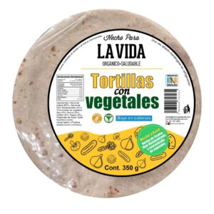 Tortillas con Vegetales | 350 g.